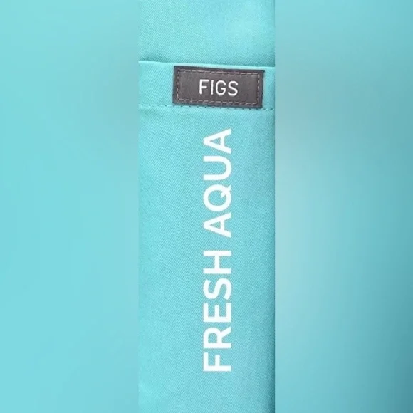 💚💙FIGS Zamora 2.0 Jogger Scrub Pants XSS Limited edition color Fresh Aqua NWT - Picture 2 of 16